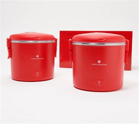 Lot of (2) Cook's Essentials Electric Portable Cooker Warmer